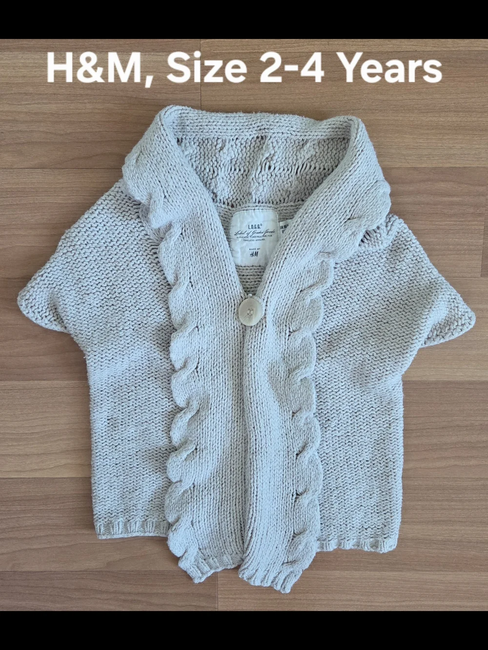 4-Piece, 2T Girls Outfit: Free Planet, H&M, Carter's; Sweater, Tank, Skirt, Pant